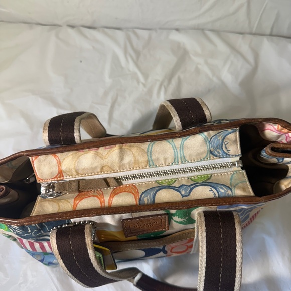 Vintage Coach Patchwork Hand Bag y2k - Picture 4 of 15